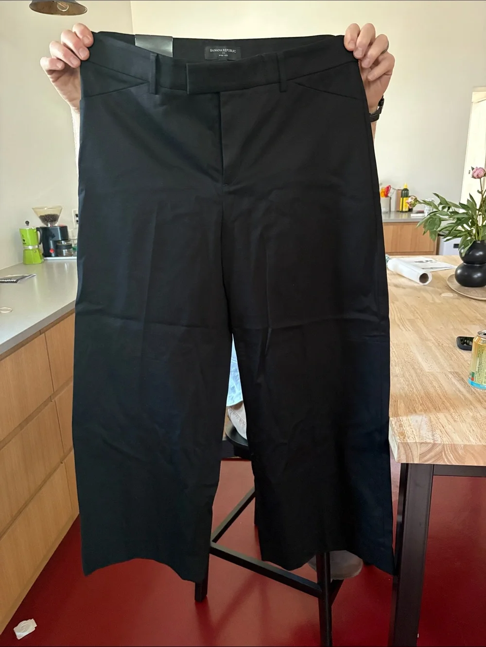 Banana Republic Wide Leg Pants - Black - Picture 3 of 5
